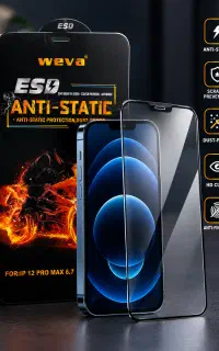 گلس آنتی استاتیک انواع گوشی