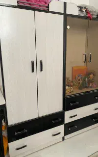 سرویس کمدویترین ومیزوکتابخانه وفرش