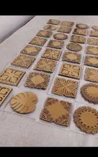 رومیزی و رانر چرم