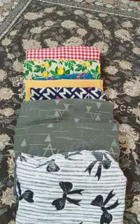 پارچه ملافهای دمکنی لباسی چادری