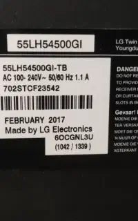 تلویزیون LG ال جی الجی 55 اینچ اصل کره
