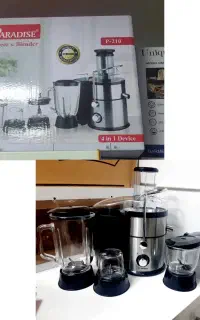آبمیوه گیری چهار کاره پارادایس مدل p-210