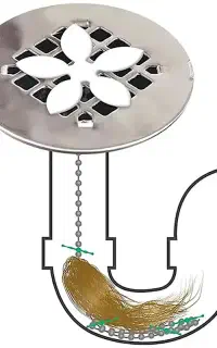 موگیر چاه طرح گل بسته 3 عددی
