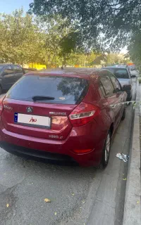 برایانس اتومات هاچ بک قرمز