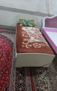 تخت خواب یکنفره با تشک
