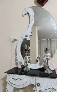 آینه و شمعدان نو نو وسالم