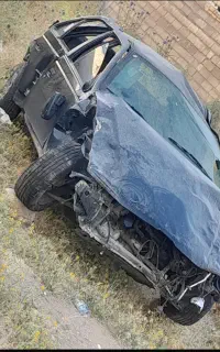 پژو پارس تصادفی