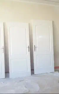 نقاشی ساختمان،درب و پنجره