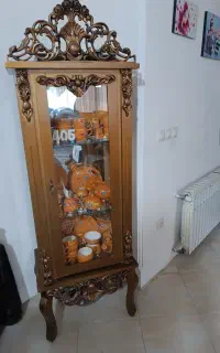 ویترین صلایی چوب