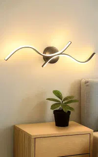 دیواری LED در ۳ طرح متفاوت ( دیواری خواب )