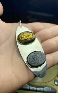 گردن بند ستاره داود مصوردار