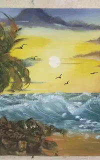 تابلو نقاشی رنگ و روغن