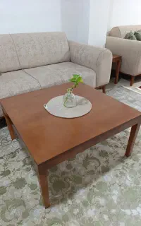 میز جلو مبلی و دو عدد میز عسلی