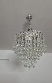 لوستر و ۳ عدد مجسمه جغد