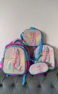 کیف مدرسه چهار تیکه
