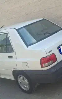 پراید ۱۳۱ سفید مدل ۹۸