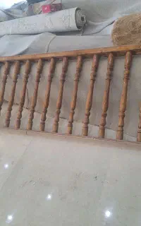 نرده چوبی