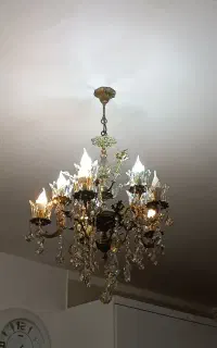 لوستر برنجی