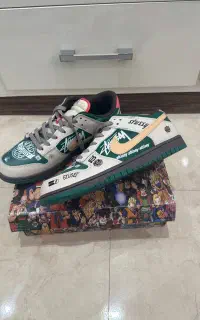 کتونی نایک دانک ایکس استاسیNike dunk low X Stussy