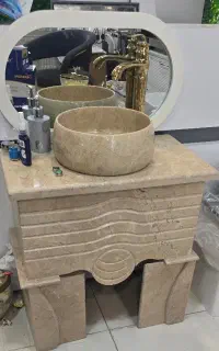 روشویی  تمام سنگی