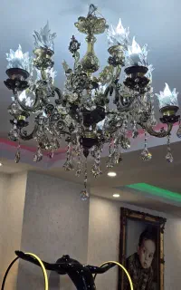 لوستر برنجی