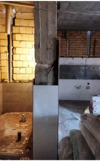 سلام یک کارگر دوغاب ریز وارد