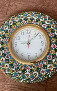 ساعت سفالی و تابلو