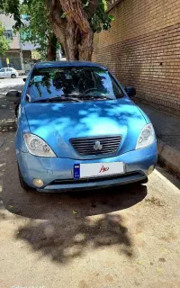 تیبا 2 پلاس  مدل 97 کم‌کار کارمندی