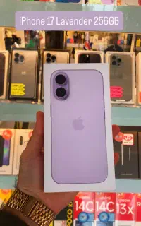 اپل  iPhone 17 256GB CH/A Lavender Not Active بنفش