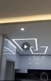 سقف کاذب کناف پی وی سی تایل