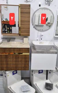 روشویی کابینتی شیرالات توالت فرنگی قیمت عمده(رئیسی