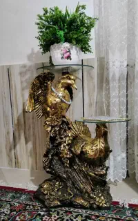 گلدان میز تلفن مجسمه