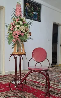 میز تلفن فلزی