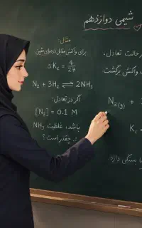 تدریس شیمی دبیرخانم پایه دهم یازدهم دوازدهم کنکور