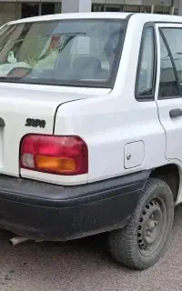 پراید سفید مدل ۸۹ دوگانه کارخانه