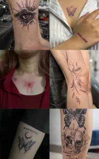 ۵۰درصد تخفیف تاتو و اموزش تاتو و سیاهقلم
