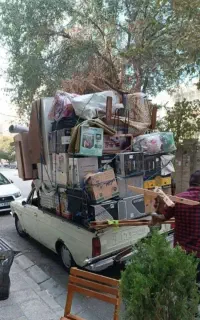 وانت تلفنی اعتماد حمل بار و اثاثیه منزل