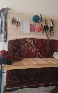 بافنده فرش تاجری میخواستم با حقوق ۲۵ میلیون