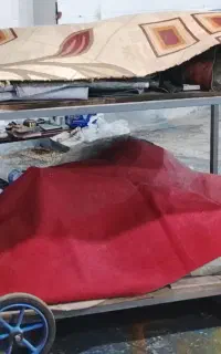 یک عدد چهارچرخ (گاری بزرگ همه کاره)درحدنودوطبقه