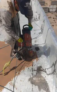 کاشت میلگرد ،کر گیری ، آببندی
