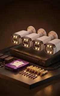 پکیج حرفه‌ای دوربین مداربسته