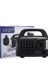 پک اسپیکر رادیو و نور خورشیدی NNS مدل NS-S30LS