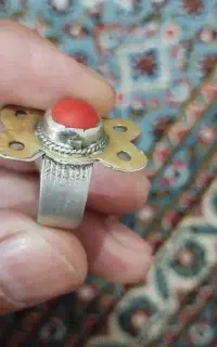 انگشتر قدیمی نقره