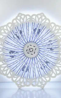 چراغ سقفی LED دستساز مدل خورشیدی