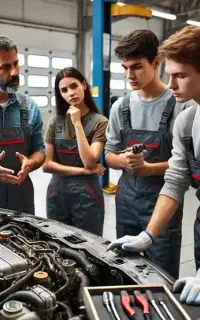 آموزش برق و مکانیک خودرو تعمیر ایسیو ریمپ هیبرید