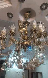 لوستر چهار شاخه 8شعله سنگین فرشته