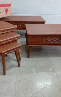 جلومبلی گلد با سه عدد عسلی