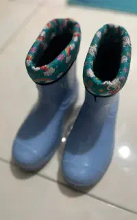 چکمه پلاستیکی به روز داخل خز