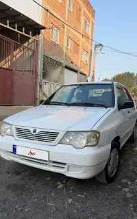 پراید ۱۳۲بدون رنگ سالم همه چی تکمیل