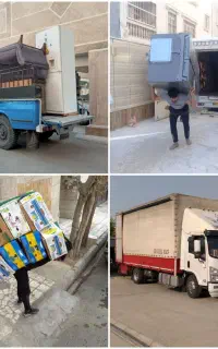 خدمات اتوبار باربری اسباب کشی ماشین باکارگر تضمینی